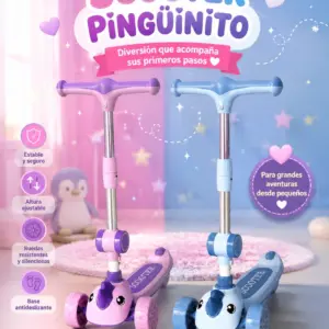 ✨ Scooter Estilo Pingüinito 🐧Hdl-717B