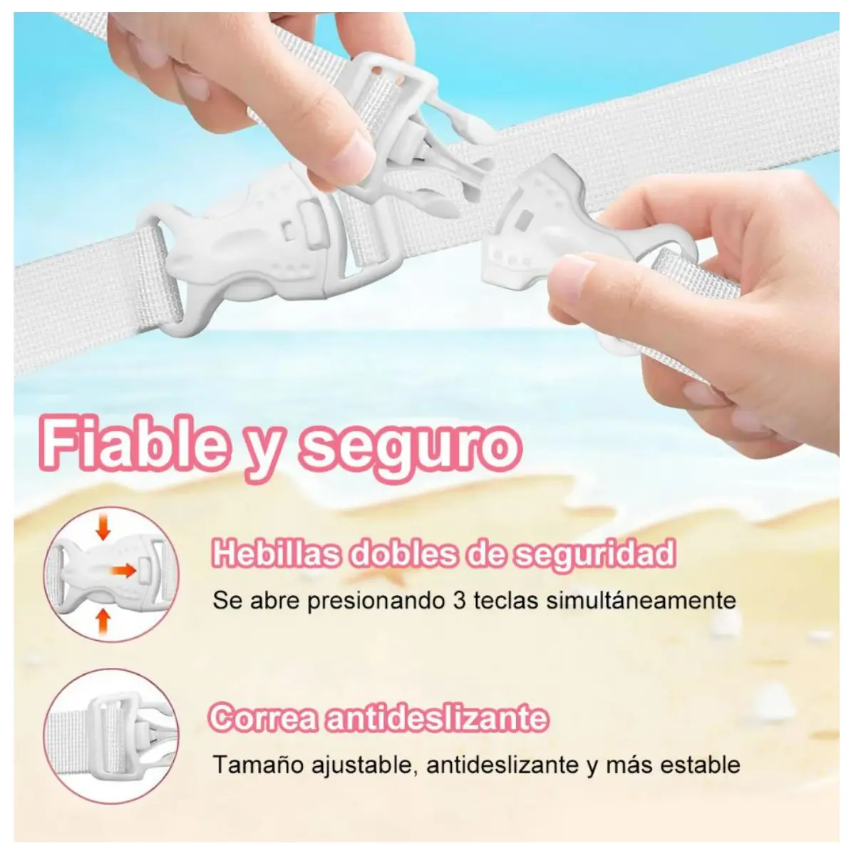 Chaleco salvavidas flotador infantil para natación con mangas - Brinda seguridad y confianza en el agua