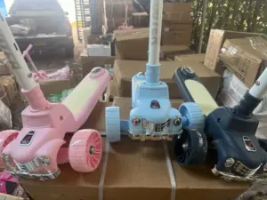 Scooter Infantil Carro Clásico Tres Ruedas - Facilita balance y diversión activa