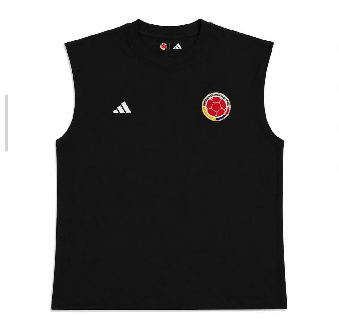 Camisilla Deportiva Selección Colombia de Poliéster Transpirable - Disfrutas máxima frescura y comodidad absoluta durante tus entrenamientos
