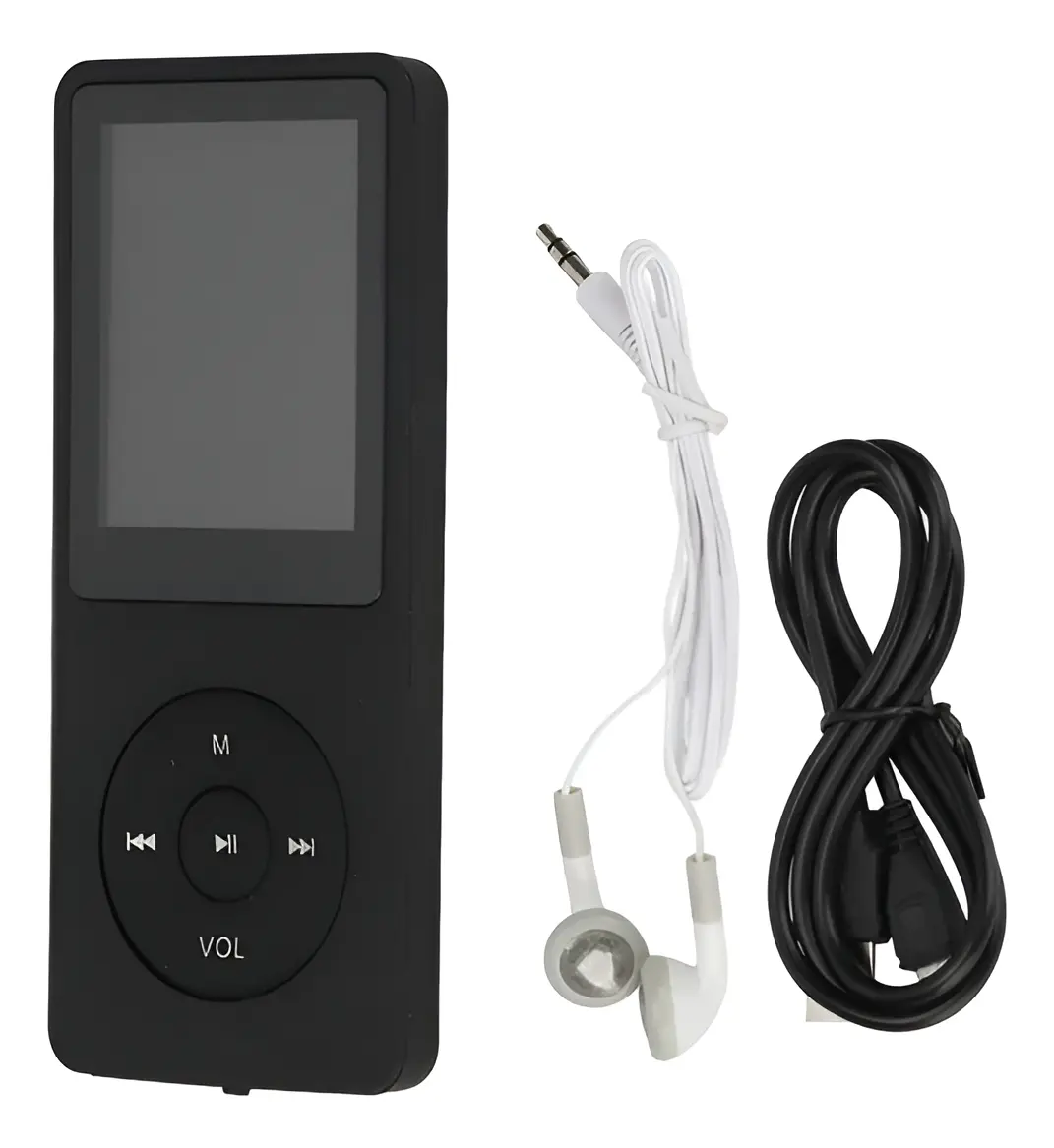 Reproductor MP3 Portátil con USB Radio FM y Altavoz - Disfruta tu música favorita mientras entrenas sin usar el teléfono