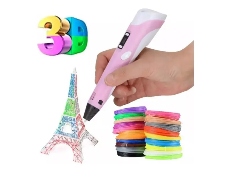 Lápiz 3D Pen 2 de impresión manual para filamentos PLA y ABS - estimula la creatividad y mejora el desarrollo espacial