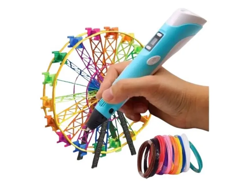 Lápiz 3D Pen 2 de impresión manual para filamentos PLA y ABS - estimula la creatividad y mejora el desarrollo espacial