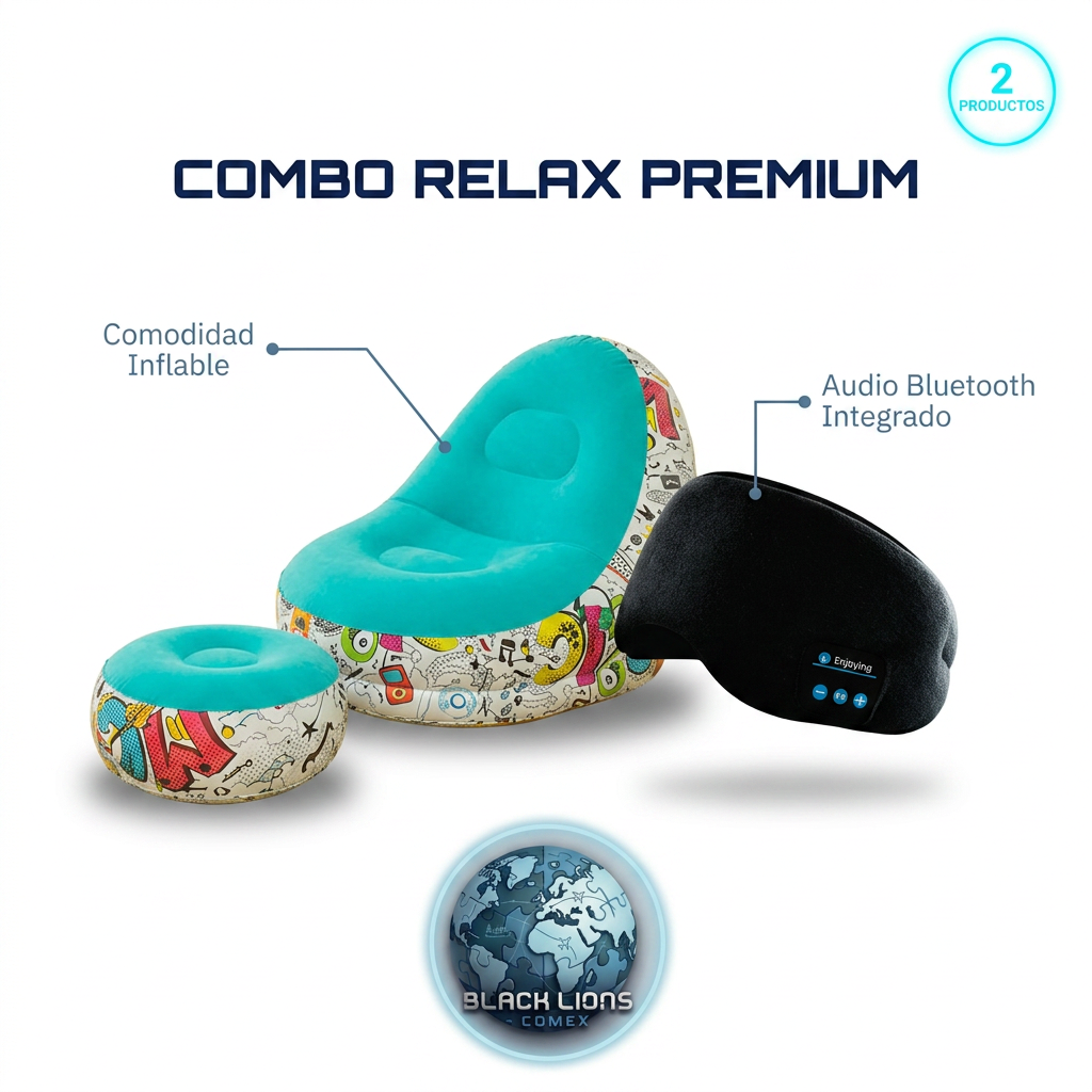 Silla Inflable Más Venda para Dormir - Imagen 3