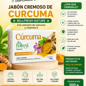 Jabon de Curcuma