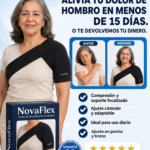 Set x2 Hombrera Ortopédica de Compresión Ajustable Novaflex - Recupera la estabilidad y reduce las molestias diarias - Imagen 2