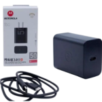 Set x2 Cargador Motorola 50W de pared USB Tipo A - Suministra energía constante a tus dispositivos