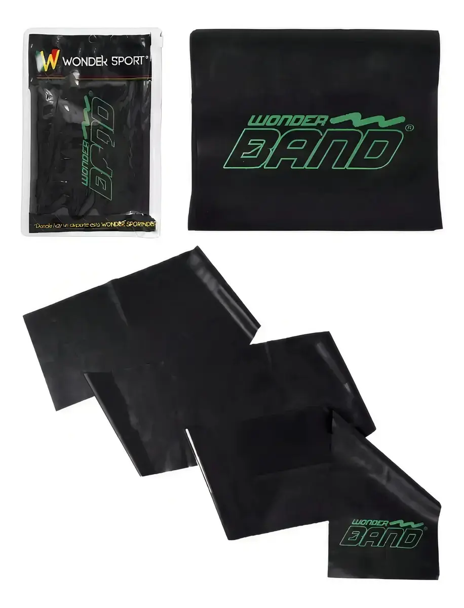 Banda Theraband Negra 1.5M Resistencia - Imagen 2