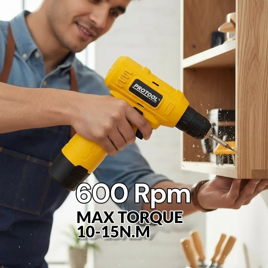 Taladro Atornillador Protool Inalámbrico - Imagen 3
