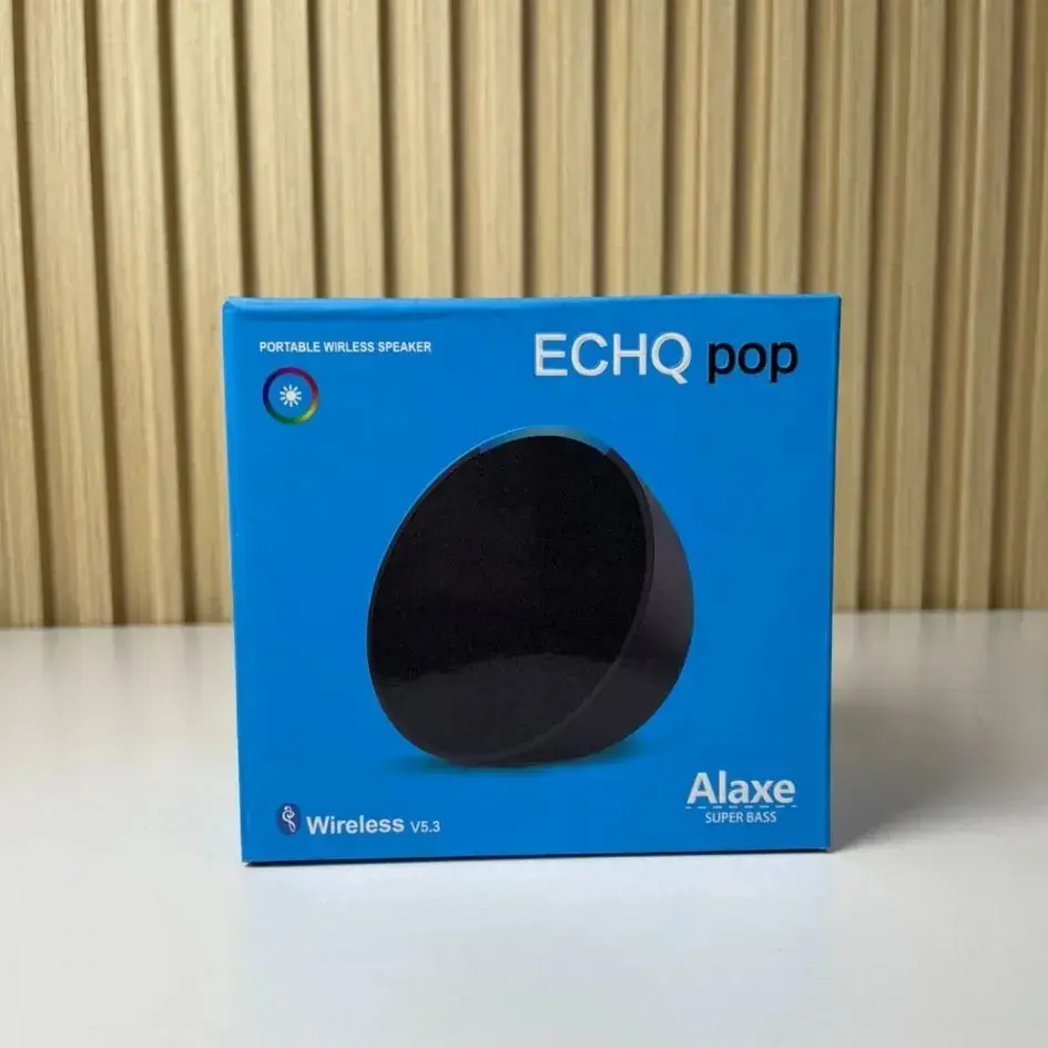 Parlante Echo Pop Inalámbrico con Pantalla Digital - Disfruta sonido envolvente en tu habitación