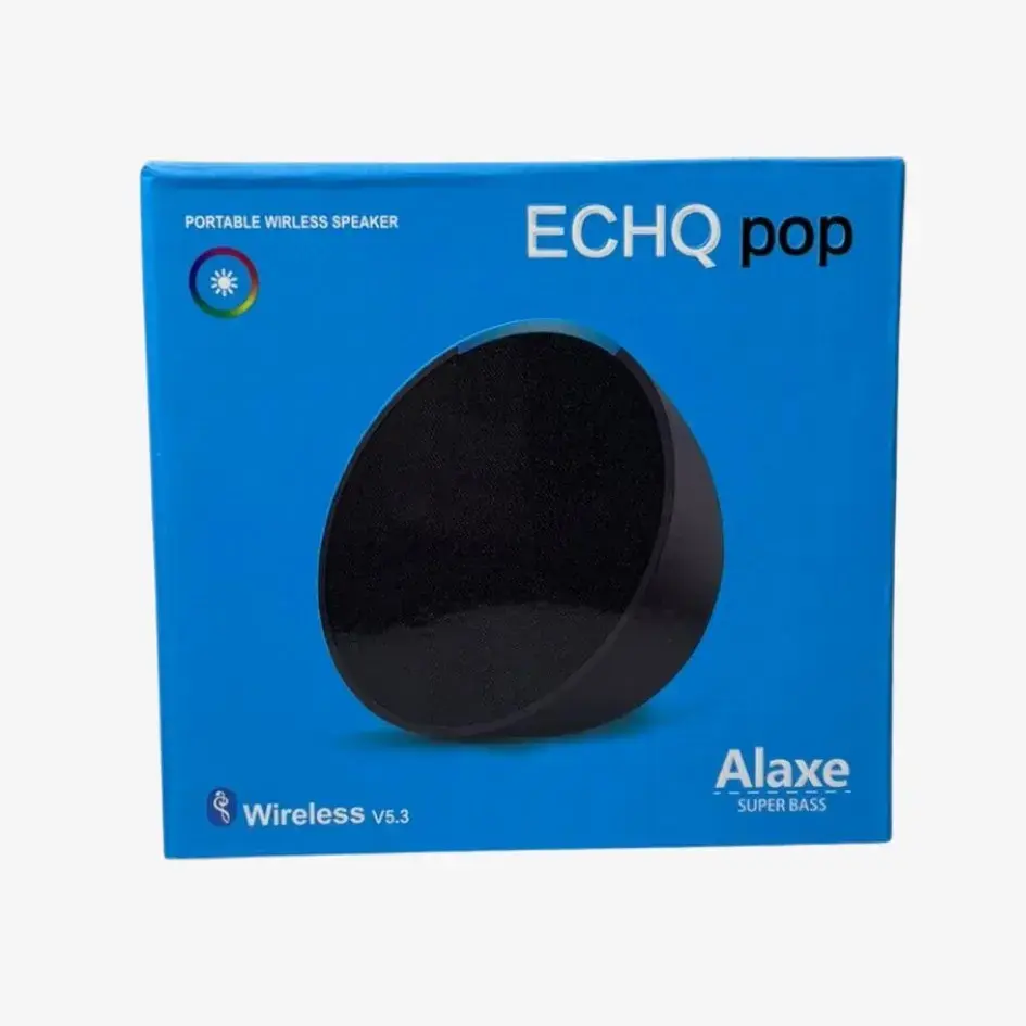 Parlante Echo Pop Inalámbrico con Pantalla Digital - Disfruta sonido envolvente en tu habitación