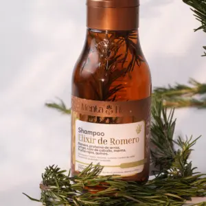 Envase del shampoo elixir de romero x550 ml