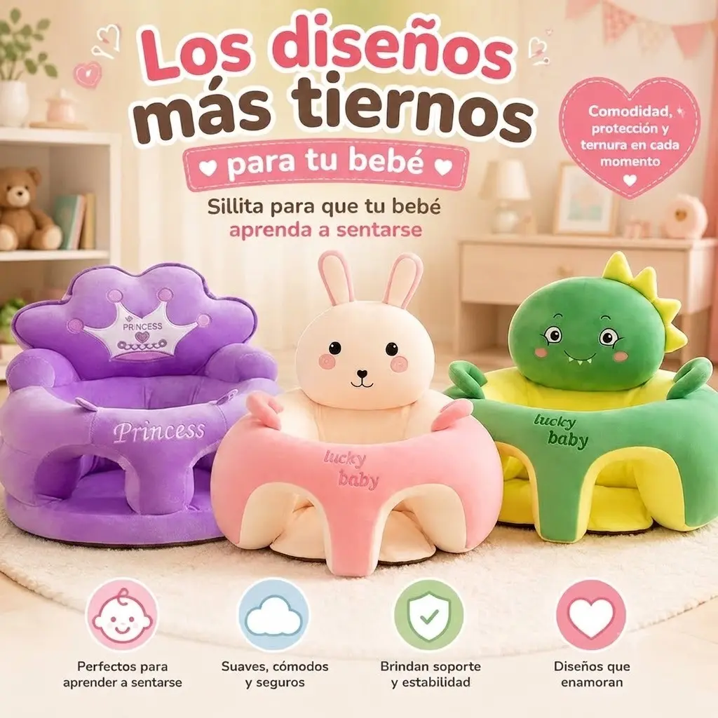 Cojin para Bebe Pemium Nuevos Diseños