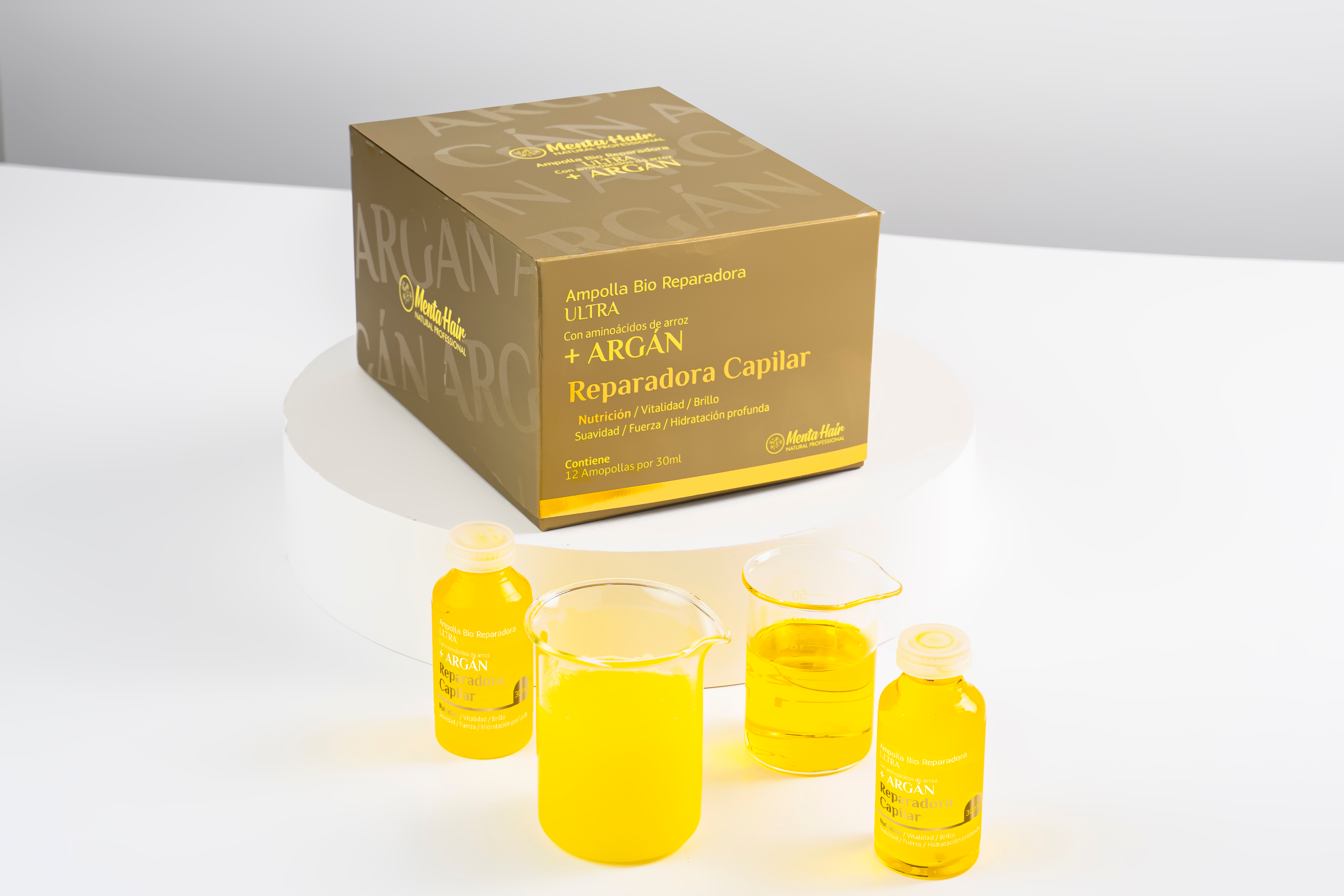 Ampolla Argán Capilar Bio Reparadora30Ml