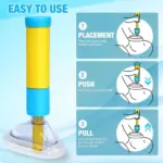 Dispositivo de primeros auxilios anti asfixia para adultos y niños - Salva vidas rápidamente extrayendo objetos de las vías respiratorias