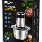Picadora Eléctrica Fly 38L Recipiente Acero Inoxidable - asegura cortes rápidos y uniformes de tus alimentos