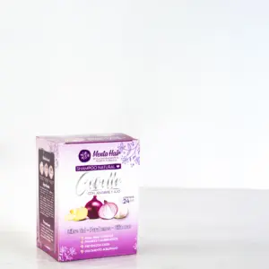 Set x5 sachet shampoo fortalecedor con cebolla 30ml