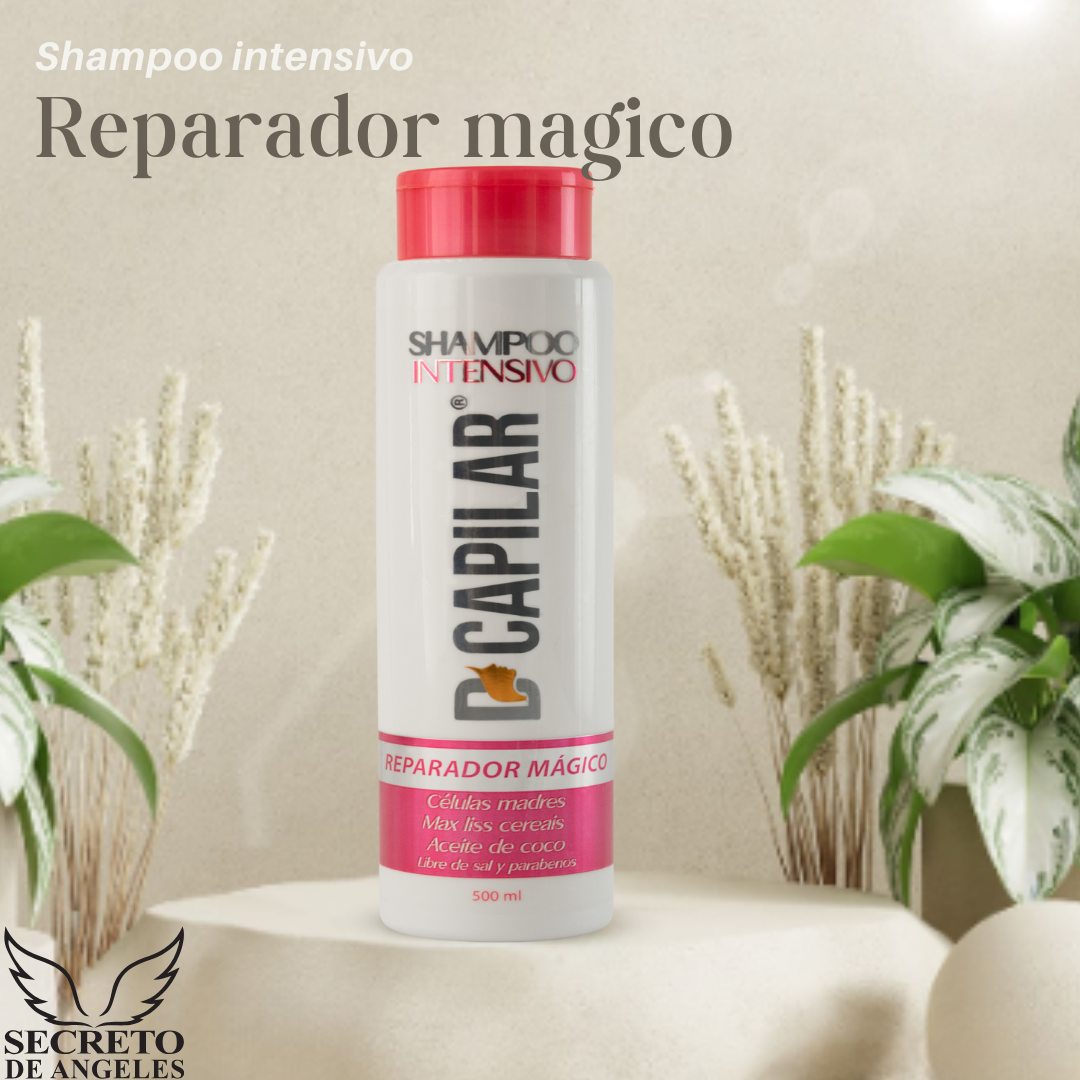 Set x2 shampoo reparador mágico con resveratrol