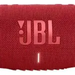 Parlante Inalámbrico JBL Charge 5 Rojo con Sonido Potente y Batería de 20 Horas - Disfrutas de música continua en exteriores con graves profundos