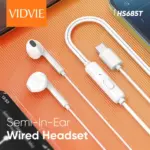 Audífonos Alámbricos USB Tipo C con Micrófono y Manos Libres - Disfrutas llamadas claras y música sin adaptadores