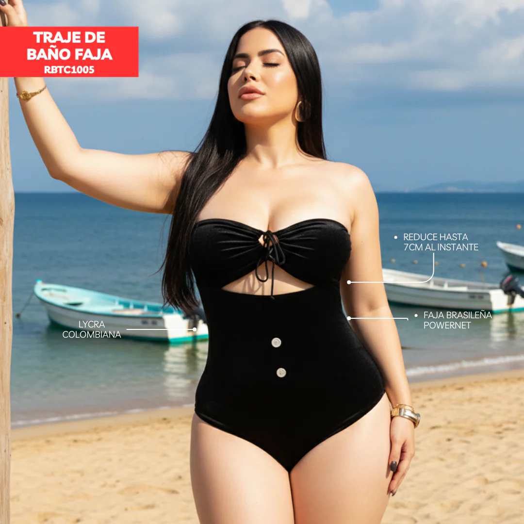 Traje de Baño Faja Colombiano Rbtc1005