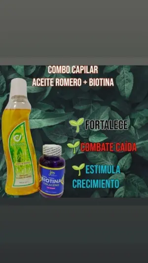 Aceite de Romero para Crecimiento Capilar - Fortalece el folículo piloso y previene la caída del cabello