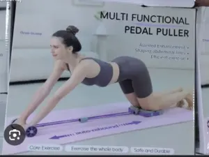 Banda Elástica Multifuncional con Pedales - Fortalece el abdomen y tonifica el cuerpo
