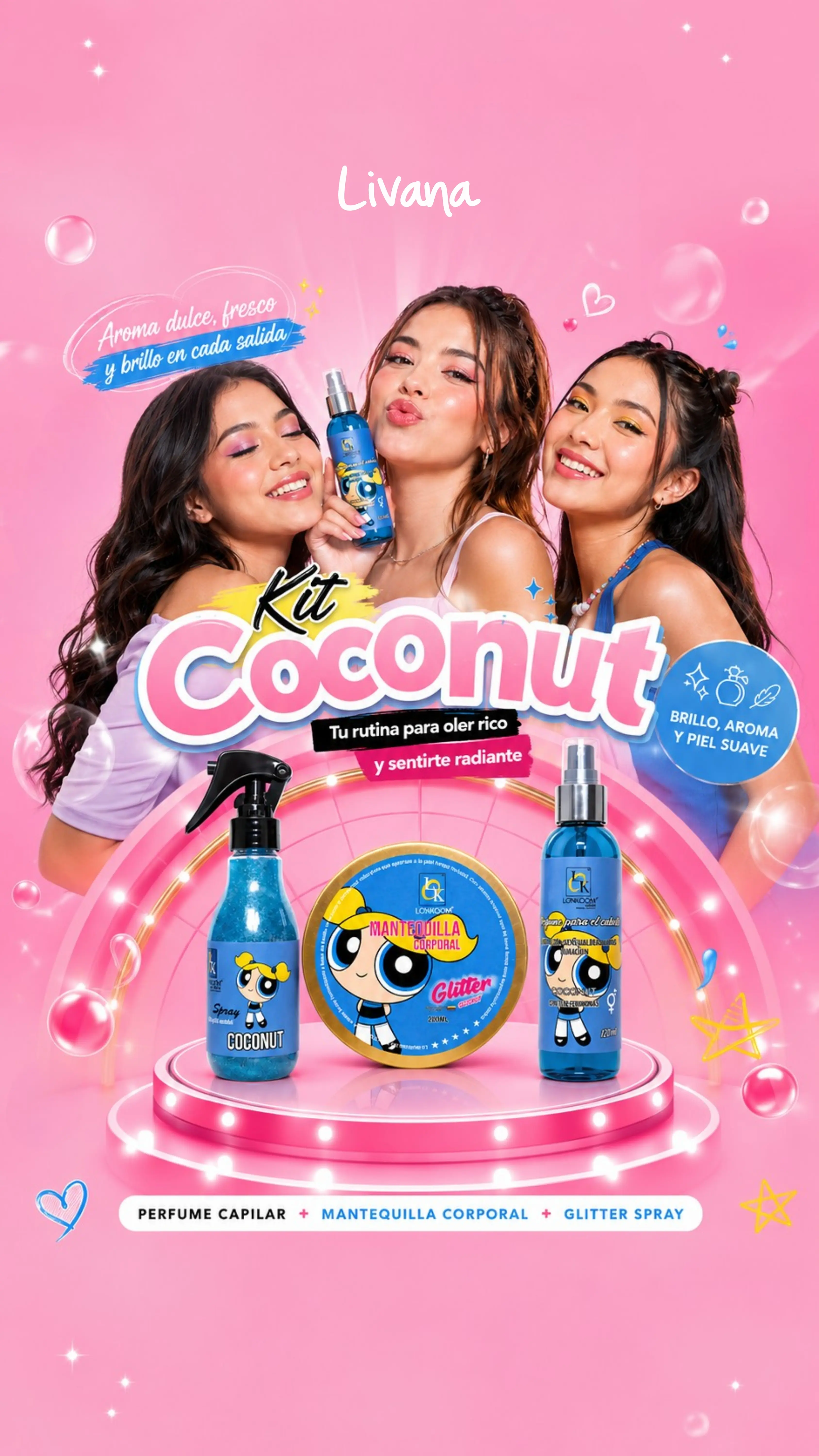 Kit Coconut Chicas Super P
