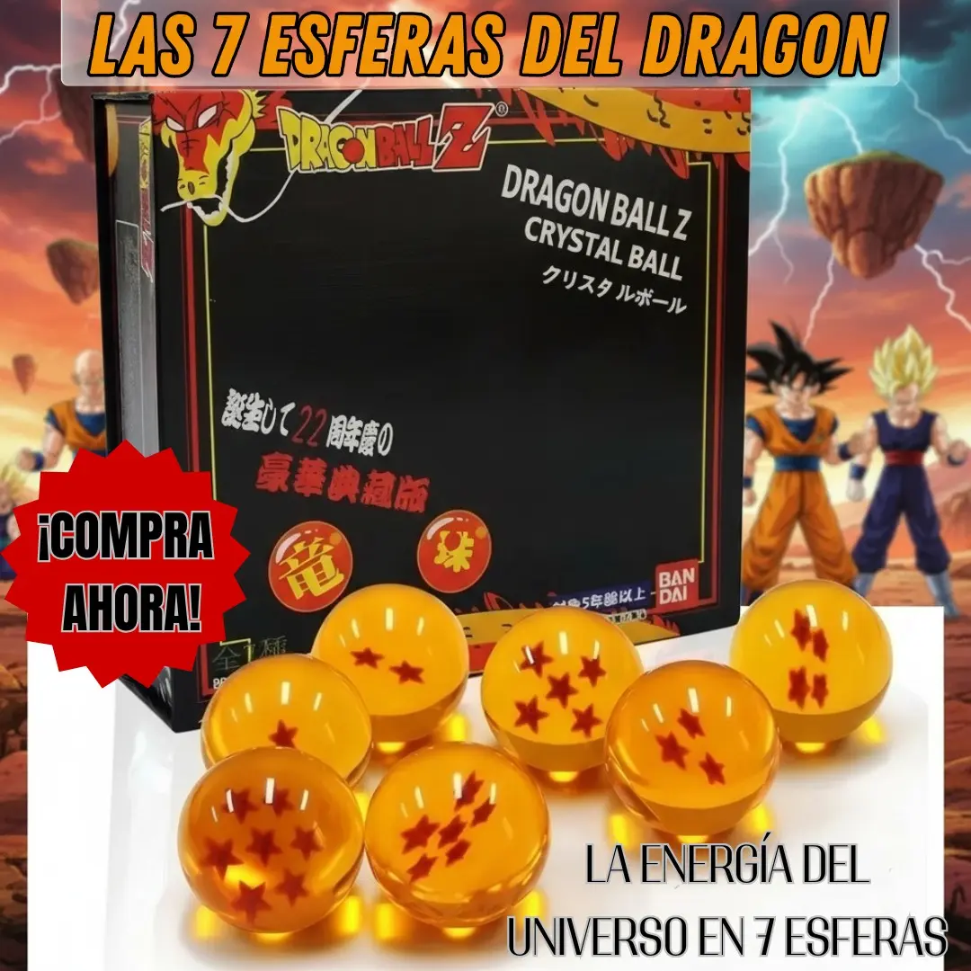 Bolas Dragon Ball Z 7 Unidades - Imagen 5
