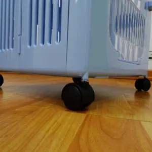 Ruedas giratorias de 360° del guacal maleta para mascotas