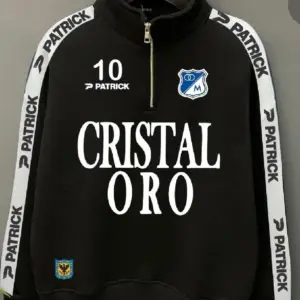 Buso Retro Millonarios Cristal Oro