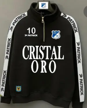 Buso Retro Millonarios Cristal Oro