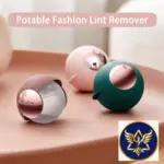 Bola quita pelusa compacta con esfera de gel lavable y carcasa protectora