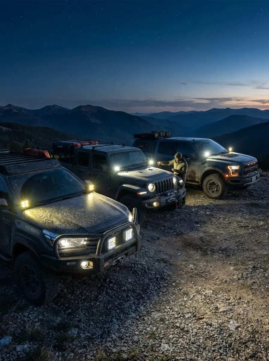 Barra LED Exploradora para Auto 12000 Lumen - Ilumina cada trayecto nocturno con máxima visibilidad