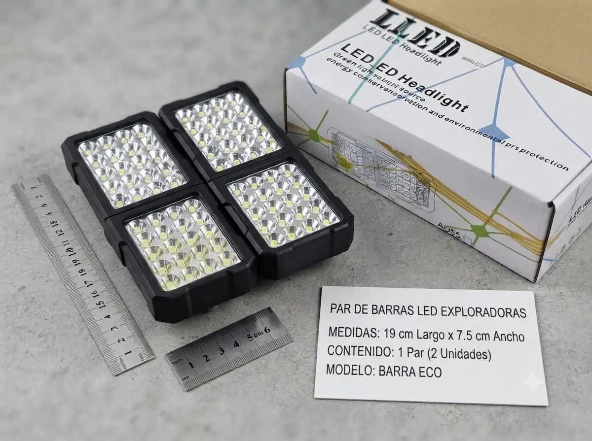 Barra LED Exploradora para Auto 12000 Lumen - Ilumina cada trayecto nocturno con máxima visibilidad