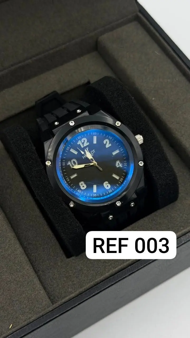 Reloj de pulsera Hublot Plus con correa de silicona - Eleva tu estilo diario con elegancia y distinción