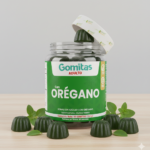 Gomitas masticables de orégano sin azúcar x60 unidades - Fortalecen tu sistema respiratorio y digestivo