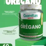 Gomitas masticables de orégano sin azúcar x60 unidades - Fortalecen tu sistema respiratorio y digestivo - Imagen 2