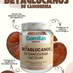 Gomitas de Ganoderma Lucidum con Betaglucanos sin azúcar - Refuerzan tus defensas y bienestar diario - Imagen 3