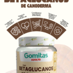 Gomitas de Ganoderma Lucidum con Betaglucanos sin azúcar - Refuerzan tus defensas y bienestar diario