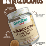 Gomitas de Ganoderma Lucidum con Betaglucanos sin azúcar - Refuerzan tus defensas y bienestar diario - Imagen 2