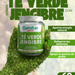 Gomas de Té Verde con Jengibre Suplemento Masticable - Estimula el metabolismo y refuerza tus defensas naturalmente