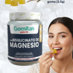 Gomas de Bisglicinato de Magnesio Sin Azúcar 60 Unidades - Mejoras el descanso nocturno y relajas tus músculos