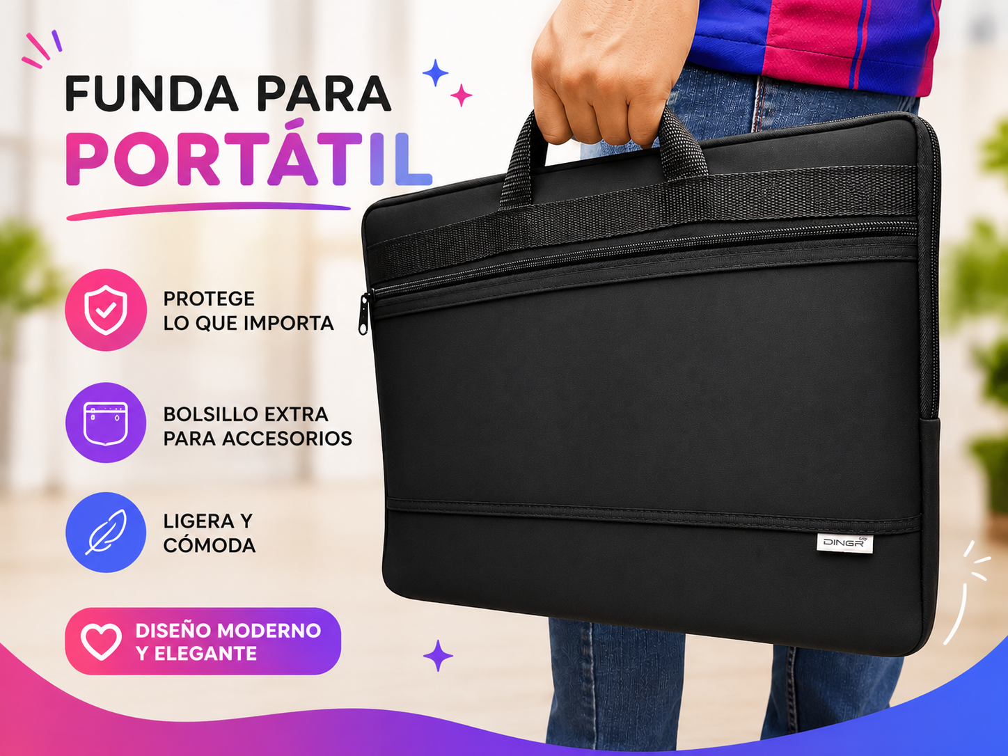 Funda Estuche Maletín para Portátil