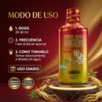 Set x2 Jarabe de Ginseng Rojo 1000 ml Total Nutrix - Aumenta tu energía física y concentración mental