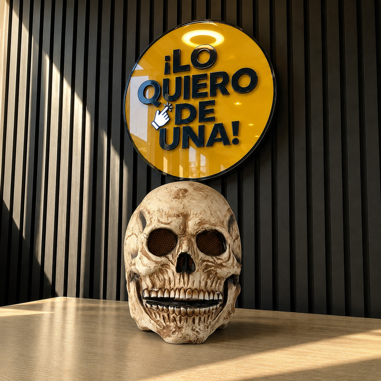 Máscara de calavera LED con luz roja para Halloween - Asusta en fiestas temáticas con un realismo impresionante