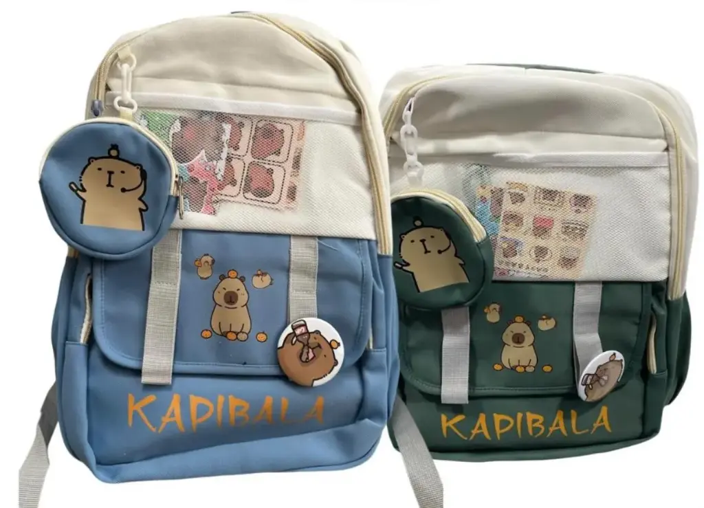 Morral escolar y ejecutivo diseño capibara ergonómico - Organiza tu día con comodidad - Imagen 3