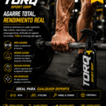 Frasco atomizador de spray antideslizante para manos TORQ Sport Grip