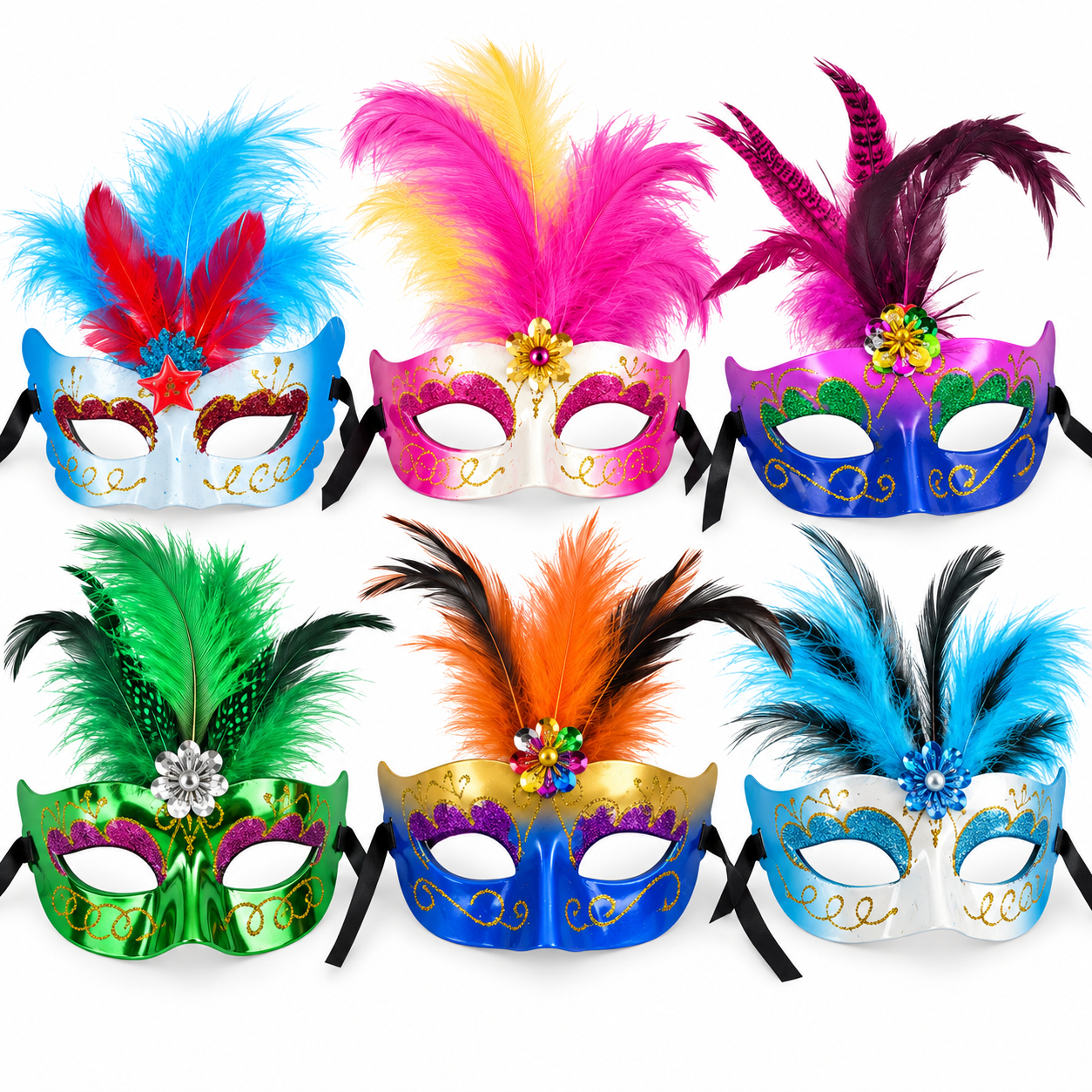Set Antifaces X6 Halloween