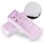 Paquete de bandas depilatorias de lienzo papel no tejido desechable para cera caliente